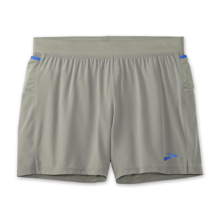 Brooks Sherpa 5 2-In-1 - Mens Running Shorts - Shadow/Bluetiful/Lightgrey (42670XAQP)